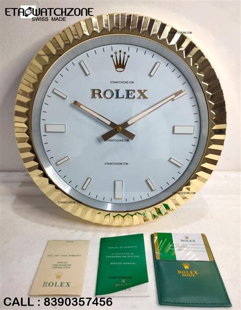 rolex clock for wall|rolex wall clock original.